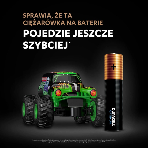 Лужні батарейки Duracell Optimum AAA LR03 8 шт. (5000394178359) - зображення 4