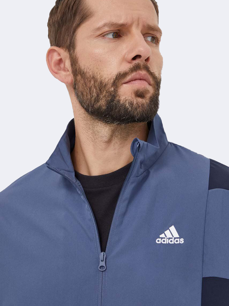 Спортивний костюм чоловічий adidas M CB TS IP3111 XL Синій (4067886106567) (955555905650212) - Уцінка - зображення 5