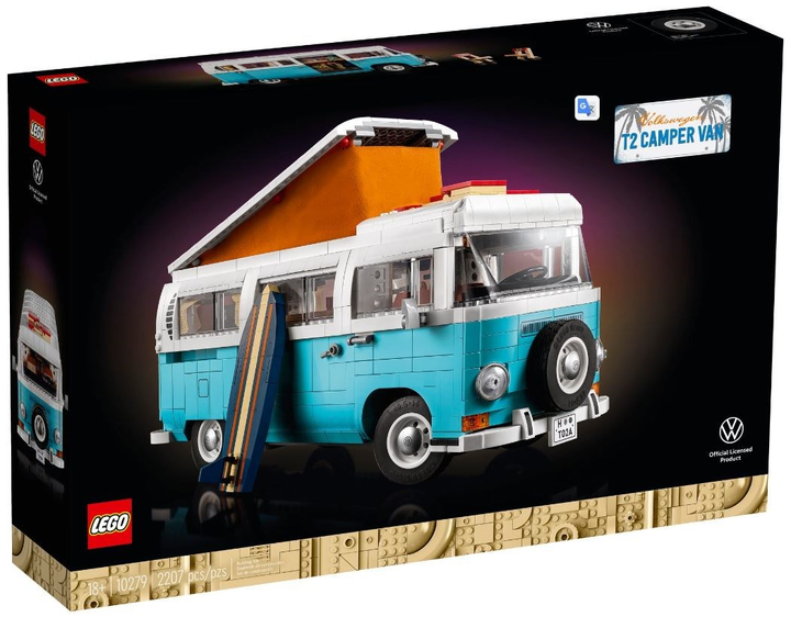 Конструктор LEGO Creator Expert Фургон Volkswagen T2 2207 деталей (10279) (955555908420332) - Уцінка - зображення 1