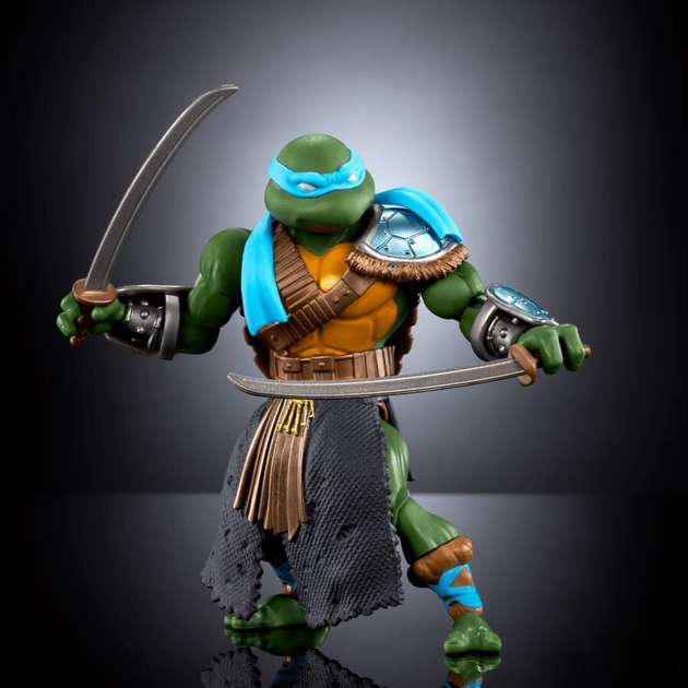Figurka Mattel Masters of the Universe Turtles of Grayskull Stealth Ninja Leonardo 14 cm HTH17 (194735190324) - obraz 5