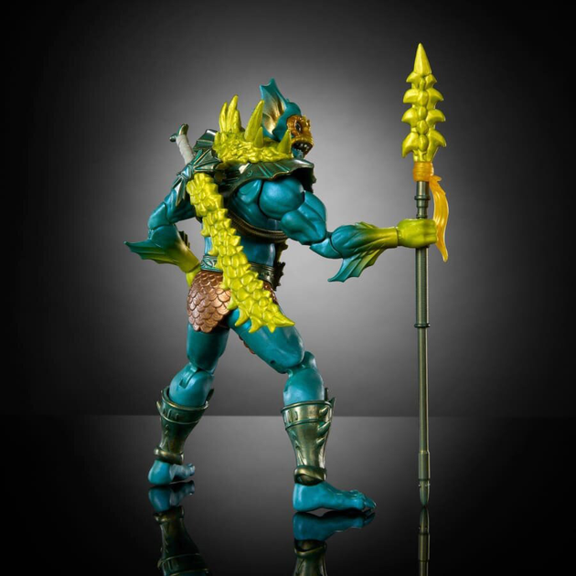 Figurka Mattel Masters of the Universe Masterverse New Eternia Mer-Man 18 cm HYC59 (194735243594) - obraz 4