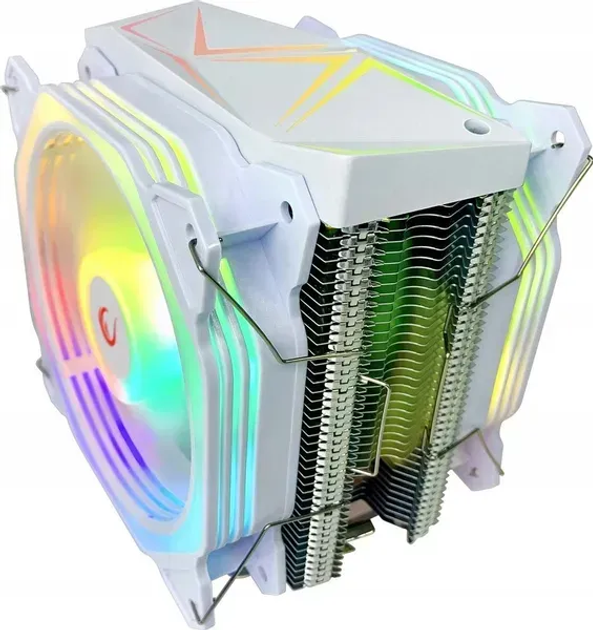 Кулер Rampage OCTAGON C60 ARGB White (8680096124945) - зображення 5