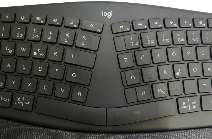 Клавіатура бездротова Logitech Ergo K860 RF Wireless + Bluetooth Graphite (920-009167) (955555903988465) - Уцінка - зображення 3