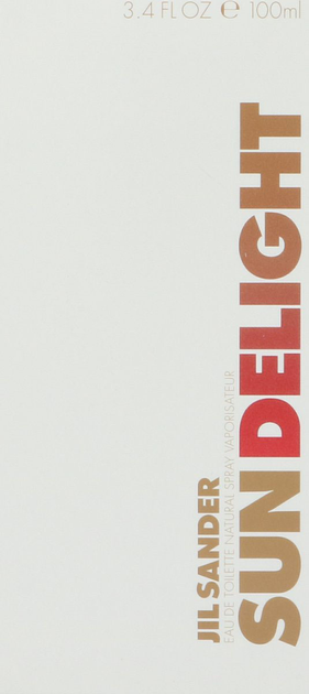Туалетна вода для жінок Jil Sander Sun Delight 100 мл (3414200520034) - зображення 3