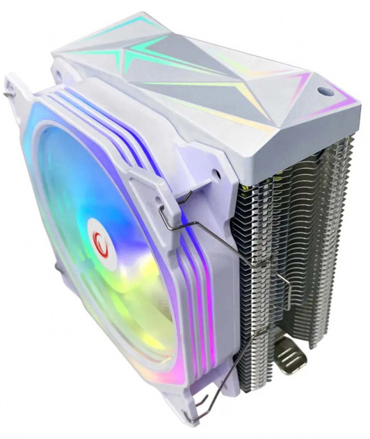 Chłodzenie CPU Rampage OCTAGON C50 ARGB White (8680096124921) - obraz 3