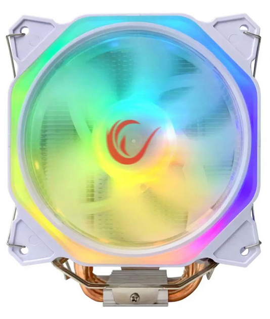 Chłodzenie CPU Rampage OCTAGON C50 ARGB White (8680096124921) - obraz 4