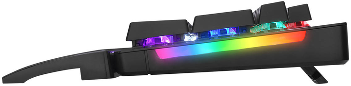 Klawiatura przewodowa Rampage KB-R86 UMBRA Kaicheng Red USB Black (KB-R86BLACKRS) - obraz 5