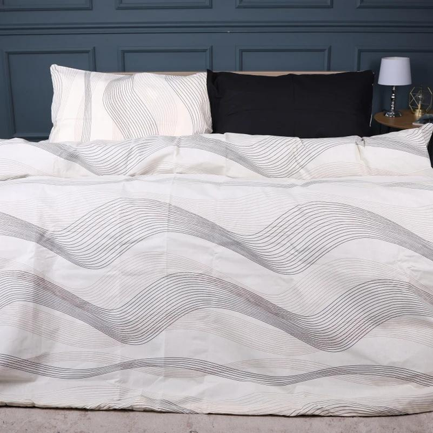 Комплект постільної білизни MirSon King Size 220х240 см 17-0733 Luxury Gold Waves Ranforce Elite від Rozetka на платформі USKIDKA Акція на Комплект постільної білизни MirSon King Size 220х240 см 17-0733 Luxury Gold Waves Ranforce Elite від Rozetka