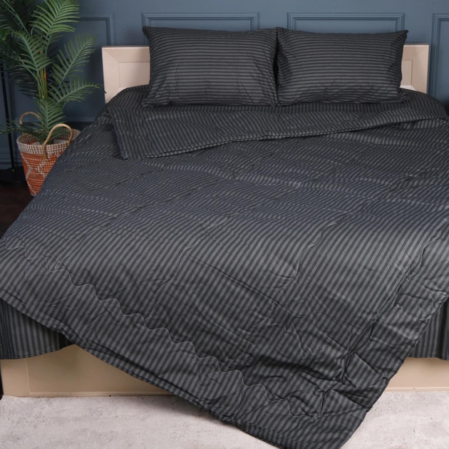Набір MirSon №2937 Сolor Fun Line 17-0611 Stripe Black 2 ковдри літні Полуторні 143x210 Вовна + 2 наволочки 50x70 від Rozetka на платформі USKIDKA Акція на Набір MirSon №2937 Сolor Fun Line 17-0611 Stripe Black 2 ковдри літні Полуторні 143x210 Вовна + 2 наволочки 50x70 від Rozetka