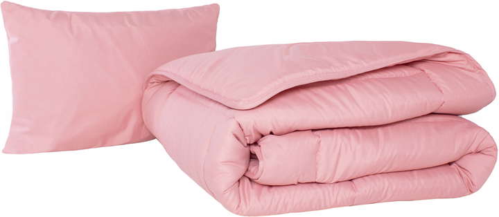 Набір антиалергенний MirSon EcoSilk Супер Теплий №1739 Eco Light Coral Ковдра 140x205 + подушка 50х70 середня від Rozetka на платформі USKIDKA Акція на Набір антиалергенний MirSon EcoSilk Супер Теплий №1739 Eco Light Coral Ковдра 140x205 + подушка 50х70 середня від Rozetka