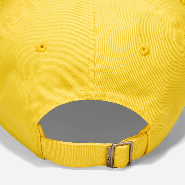 Кепка чоловіча Nike Unstructured Futura Wash Cap FB5368-718 M/L Жовта/Біла (0196975402014) - зображення 6