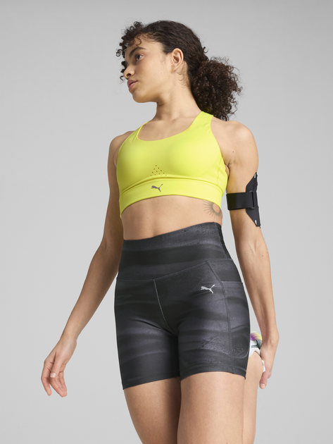 Спортивный топ для фитнеса женский Puma Pwrbreathe Run Bra 52507499 S Lemon Sherbert (4067984354921) 