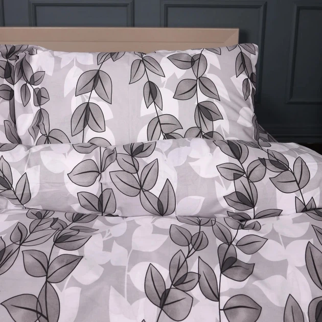 Наволочка MirSon Ranforce Elite 17-0695 Silver Foliage 40х40 см (2200010452983) - изображение 3
