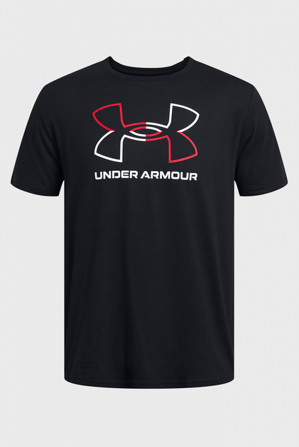 Футболка Under Armour UA GL FOUNDATION UPDATE SS XL Чорний 1382915-001 - изображение 3