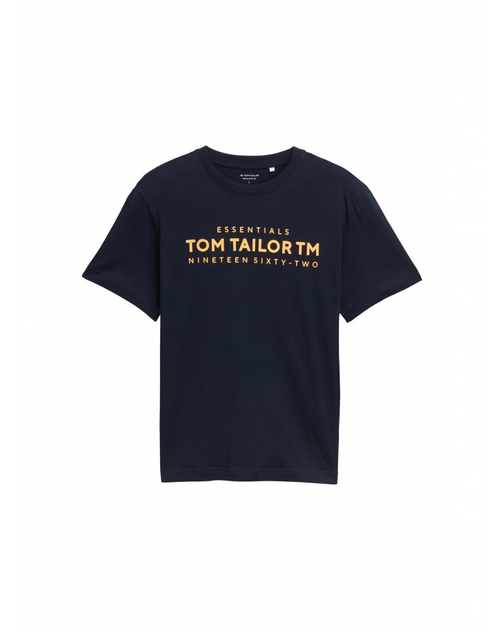 Футболка Tom Tailor MEN'S T-SHIRT L Темно-синій 1045631-10668 - Фото 4 Футболка Tom Tailor MEN'S T-SHIRT L Темно-синій 1045631-10668 - изображение 4