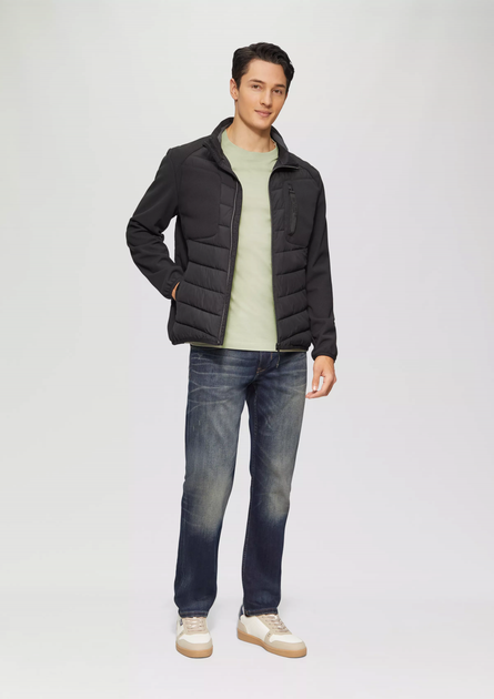 Футболка s.Oliver T-Shirt mit Crew Neck M Фісташковий 2165525.8065 - изображение 4