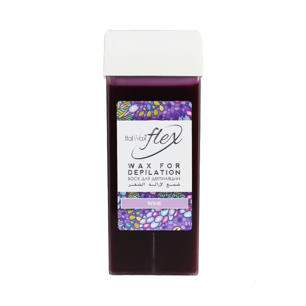 Воск ItalWax в картридже FLEX, 100мл, вино (Wine) - Фото 1 Воск ItalWax в картридже FLEX, 100мл, вино (Wine) - изображение 1