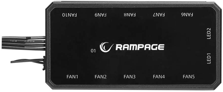 Zestaw wentylatorów Rampage Coolwind F3 120 mm 3 szt. (COOLWINDF3) - obraz 5
