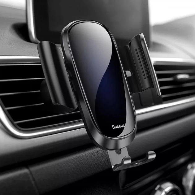 Автотримач Baseus Future Gravity Car Mount Black - Фото 5 Автотримач Baseus Future Gravity Car Mount Black - зображення 5