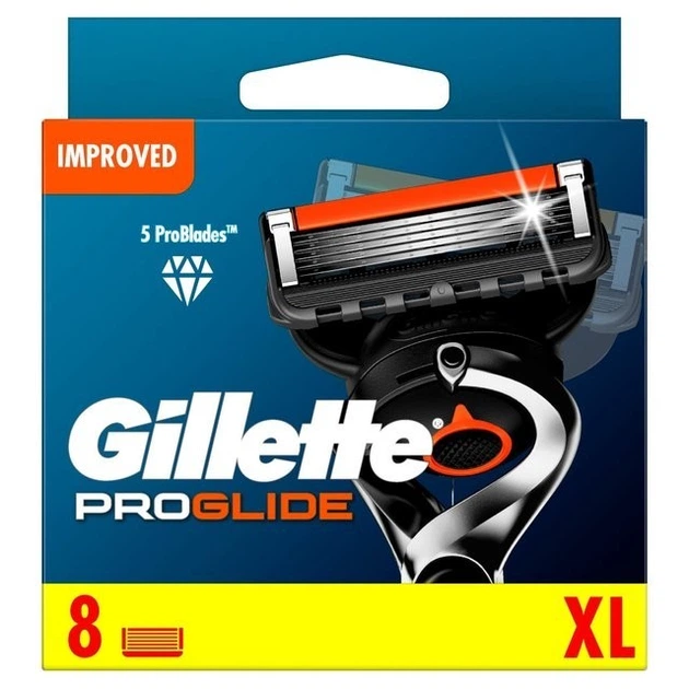 Сменные кассеты (картриджи) для бритья Gillette Fusion ProGlide 8шт в упаковке (57345022) - изображение 2