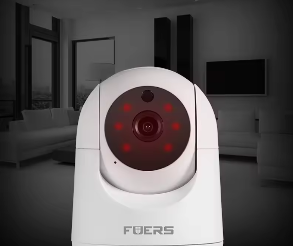 Поворотная Wi-Fi IP камера видеонаблюдения Fuers 5MP Tuya Smart Home Радионяня - изображение 3