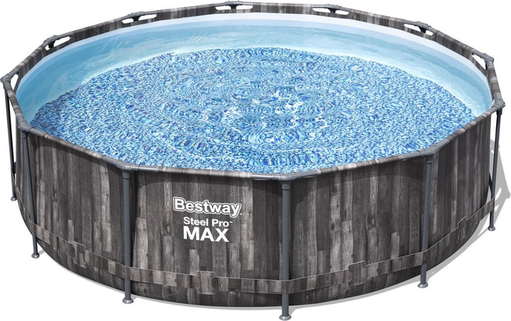 Basen stelażowy Bestway Steel Pro Max 366 x 100 cm 84645 (6942138984156) - obraz 3
