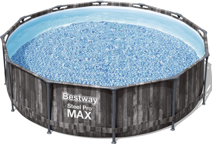 Basen stelażowy Bestway Steel Pro Max 366 x 100 cm 84645 (6942138984156) - obraz 4