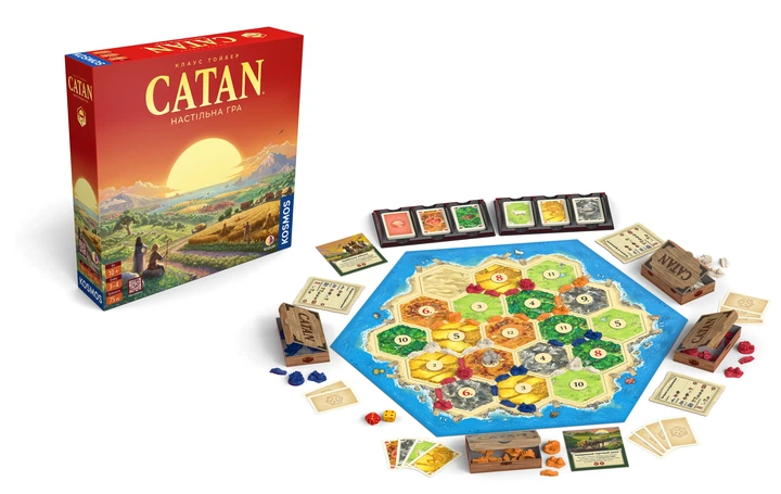 Настільна гра Rozum CATAN - Класичне видання! Українською! - изображение 2