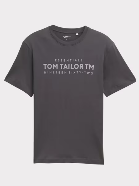 Футболка Tom Tailor MEN'S T-SHIRT XXL Темно-сірий 1045631-10899 - изображение 3