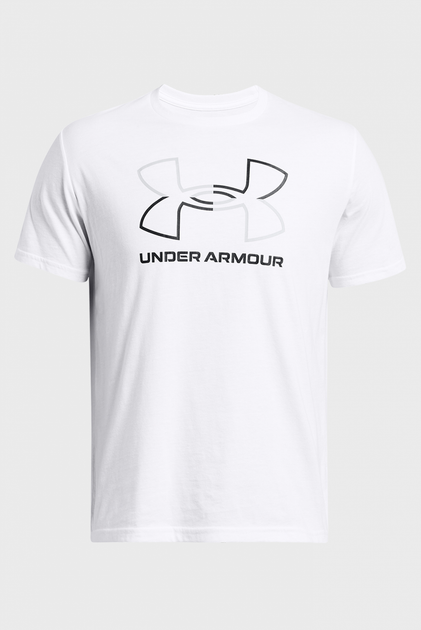 Футболка Under Armour UA GL FOUNDATION UPDATE SS S Білий 1382915-100 - изображение 3
