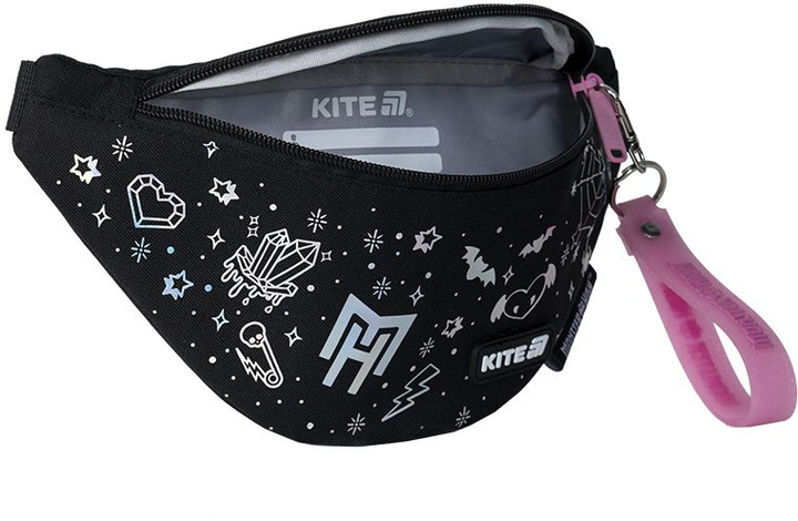 Сумка-бананка дитяча Kite Kids Monster High 27x15x6.5 Чорна (MH25-2577) - зображення 5