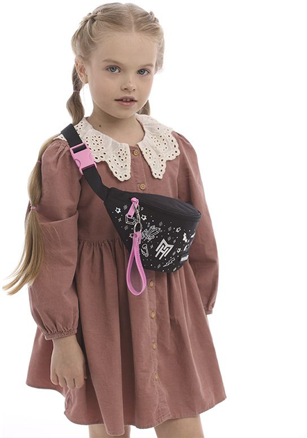 Сумка-бананка дитяча Kite Kids Monster High 27x15x6.5 Чорна (MH25-2577) - зображення 7
