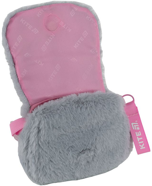 Сумка дитяча Kite Kids Fluffy Cat 15х13х3.5 Сіра (K25-2710-3) - зображення 6