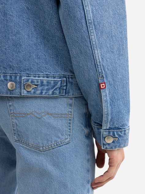 Куртка джинсова чоловіча Big Star Nolan 177 3XL Блакитна (5900714829452) - зображення 6