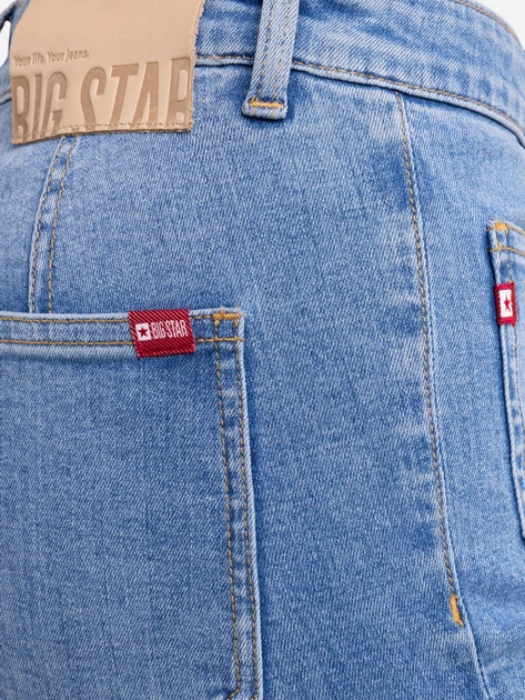Джинси Кльош жіночі Big Star Sophie 343 W32-L30 Блакитні (5900714835095) - зображення 6