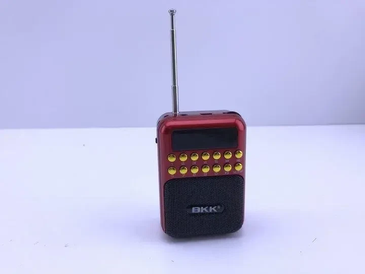 Портативный Радиоприемник карманный аккумуляторный BBK MP3 USB+TF card красный (B872/ 8206) - изображение 5
