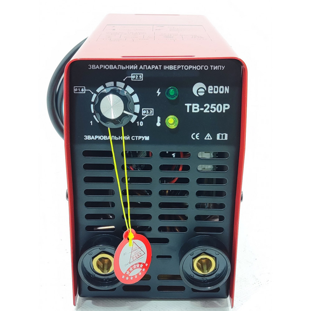 Набір для зварювальника EDON TB-250 P : 5 одиниць (зварка, маска, електроди, рукавиці і кутники) - зображення 4