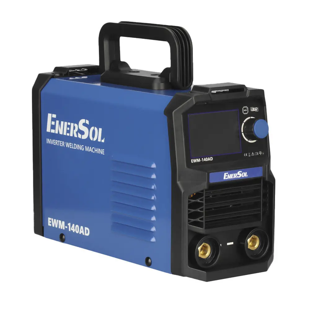 Потужний зварювальний апарат інверторний EnerSol EWM-140AD : 6.1 кВт, 20 - 140 А, електрод 1.6-4.0 мм (EWM-140AD) - зображення 4