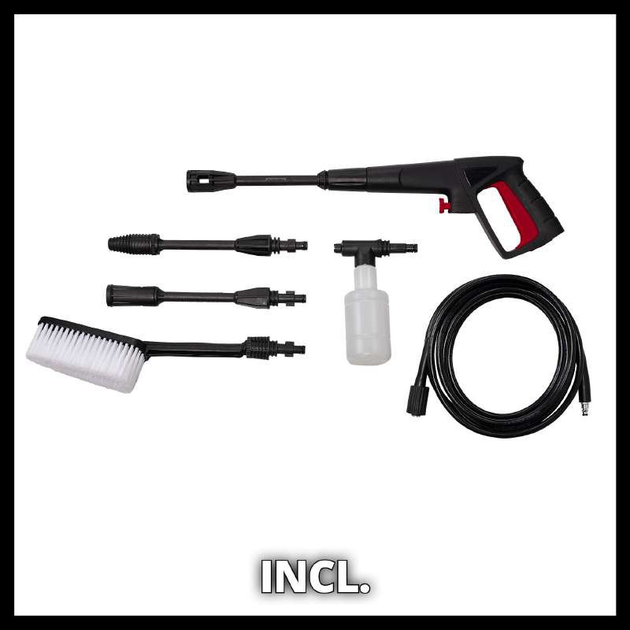 Потужна мийка високого тиску Einhell TC-HP 130 : 1500 Вт, тиск 130 бар, 390 л/год (4140750) - зображення 8