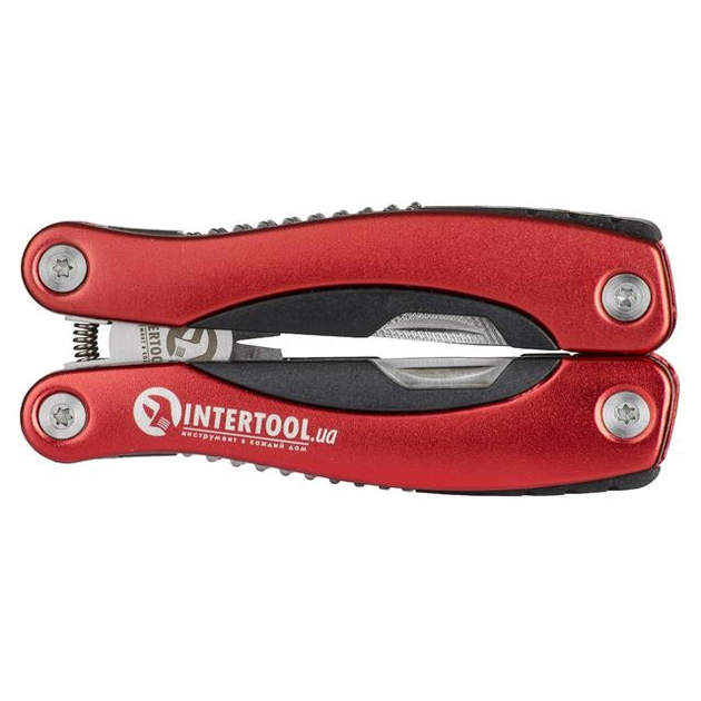 Многофункциональный мультиинструмент 160 мм, 12 в 1, с чехлом INTERTOOL HT-0541 - изображение 3