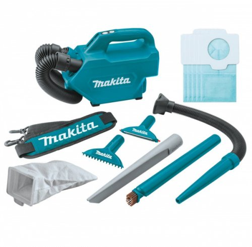 Ручной аккумуляторный пылесос Makita (без АКБ), пылесос для машины (DCL184Z) - изображение 4