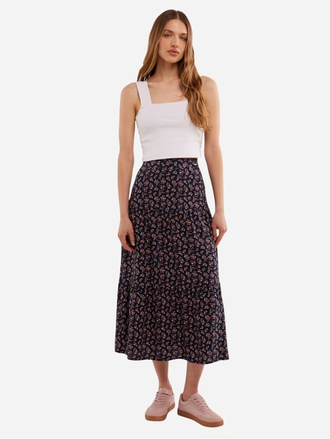 Спідниця міді літня жіноча Big Star Vendi 000 XL Різнокольорова (5900714836887) - зображення 3