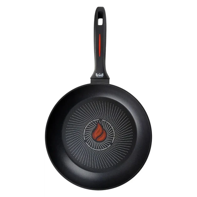 Сковорода з антипригарним покриттям та скляною кришкою Krauff Smart Fry 26 см (88-222-115) - изображение 3