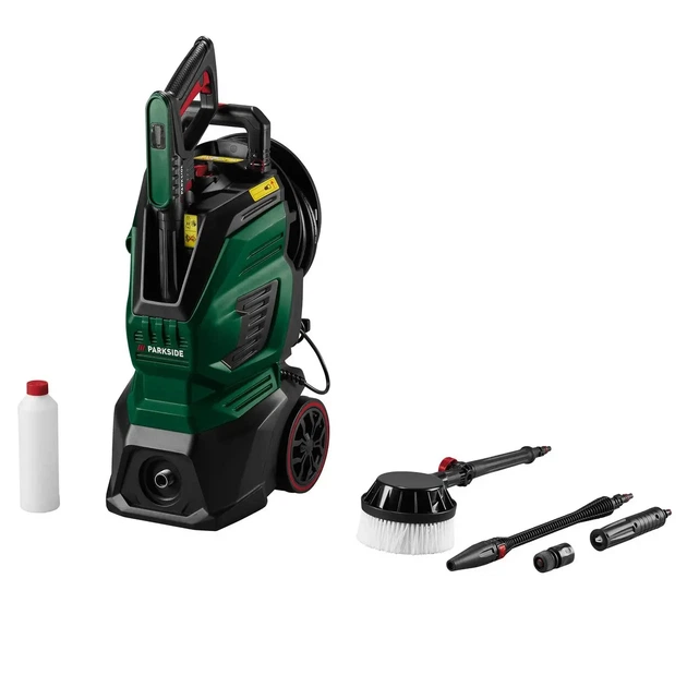 Мойка высокого давления самовсасывающая Parkside PHD170D2 170 бар 2,4 кВт Портативная бытовая мини мойка для дома - изображение 3