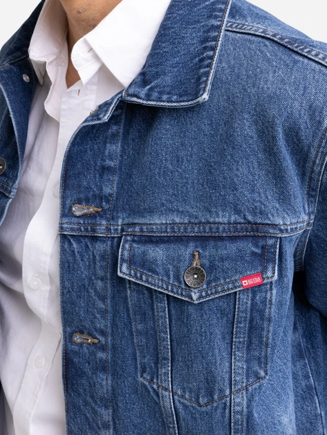 Куртка джинсова чоловіча Big Star Charlie 489 2XL Синя (5900714823412) - зображення 6