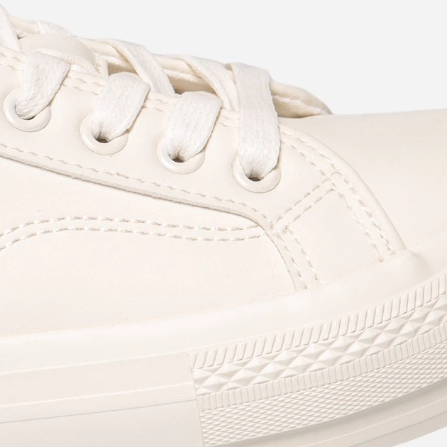 Sneakersy damskie do kostki Big Star RR274A29 41 Beżowe - obraz 5