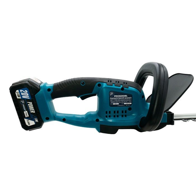 Мощные аккумуляторные ножницы-кусторез PROFI-TEC PDG5220BL POWERLine: с АКБ 2шт-20V 4.0 Ah, длина лезвия 52см - Фото 6 Мощные аккумуляторные ножницы-кусторез PROFI-TEC PDG5220BL POWERLine: с АКБ 2шт-20V 4.0 Ah, длина лезвия 52см - изображение 6