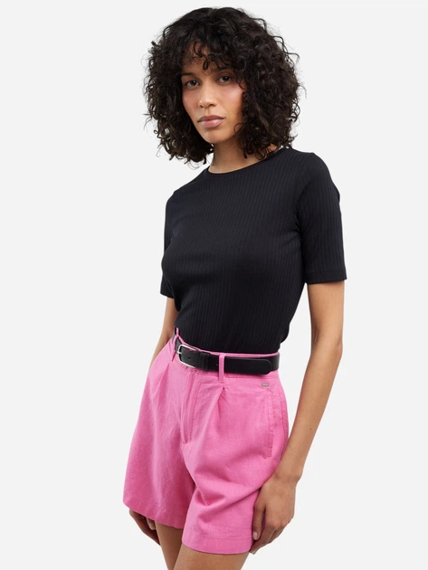Koszulka damska bawełniana Big Star Alessa 906 XL Czarna - Zdjęcie 5 Koszulka damska bawełniana Big Star Alessa 906 XL Czarna - obraz 5