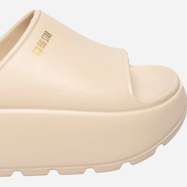 Жіночі шльопанці для пляжу Big Star RR274A56 36 Бежеві (5900714855017) - зображення 3