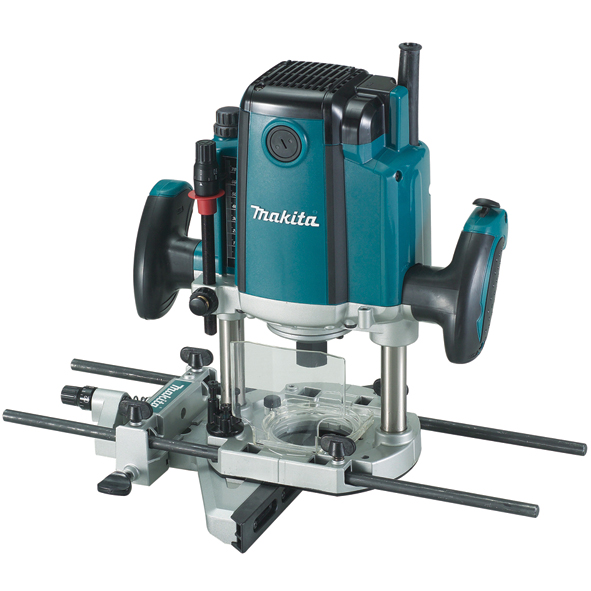 Мощный фрезер вертикальный Makita RP1803FXJ : 1650 Вт, патрон 6, 8, 12 мм - изображение 2